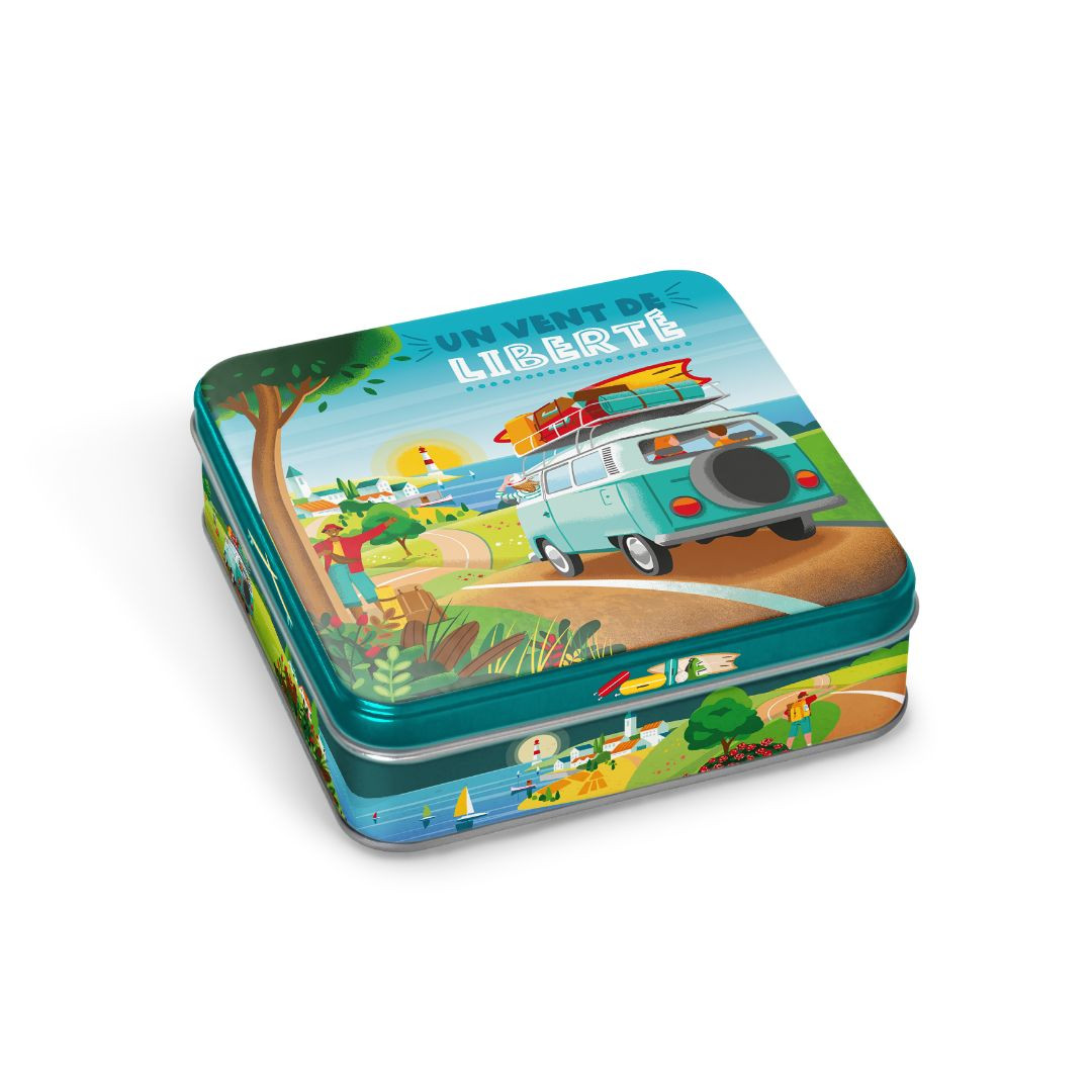 Achat Boite carrée vacances en van VIDE en ligne 1 