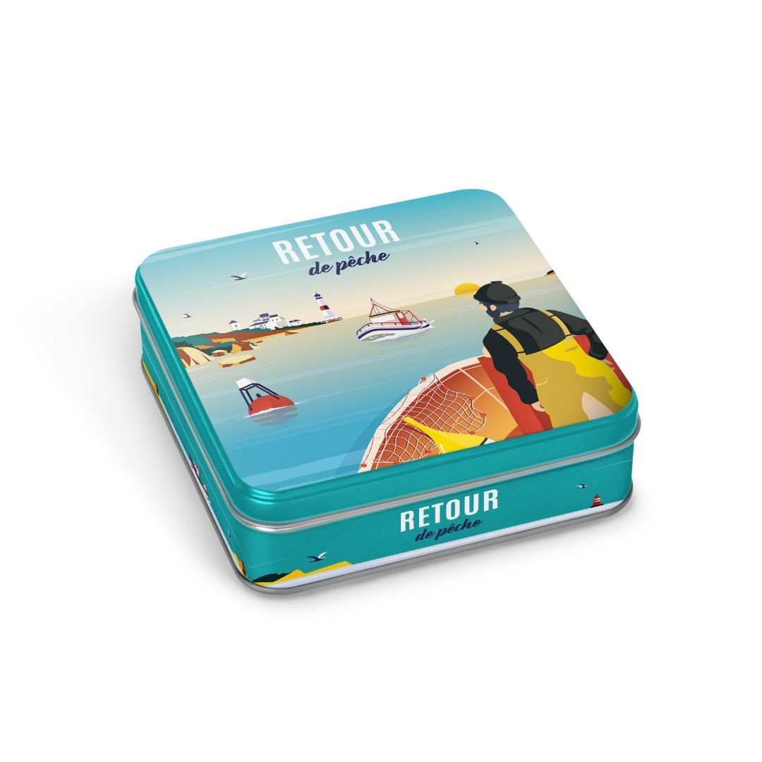 Achat Boite carrée retour de pêche VIDE en ligne 1 