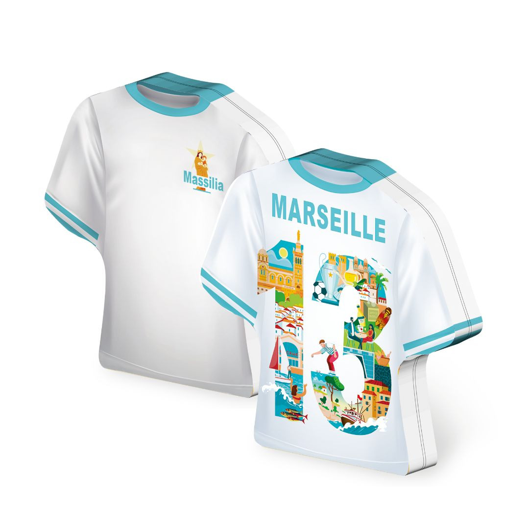 Achat Boite tee-shirt Marseille en ligne 1 