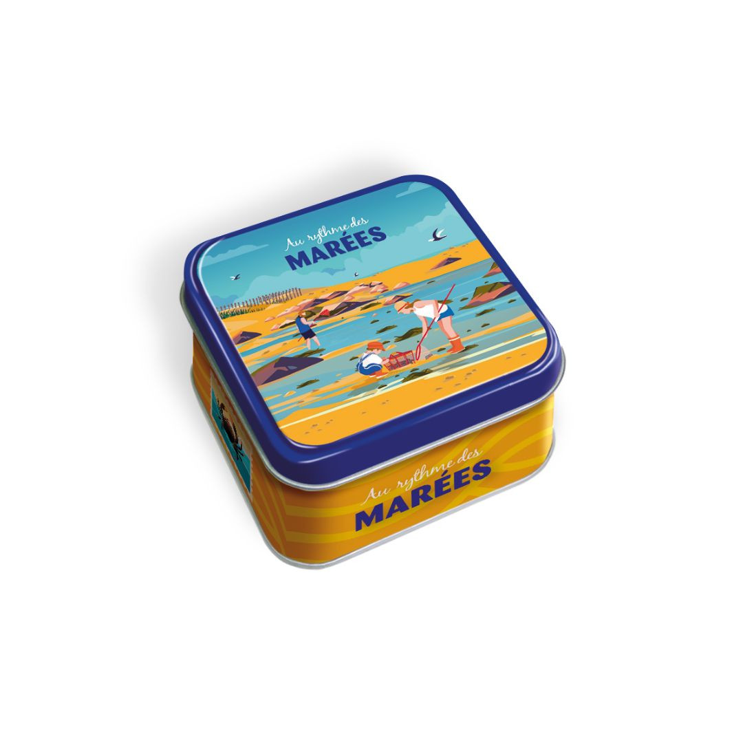 Achat Boite carrée au rythme des marées en ligne 1 