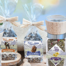 Sachet mélange des marmottes sel de montagne