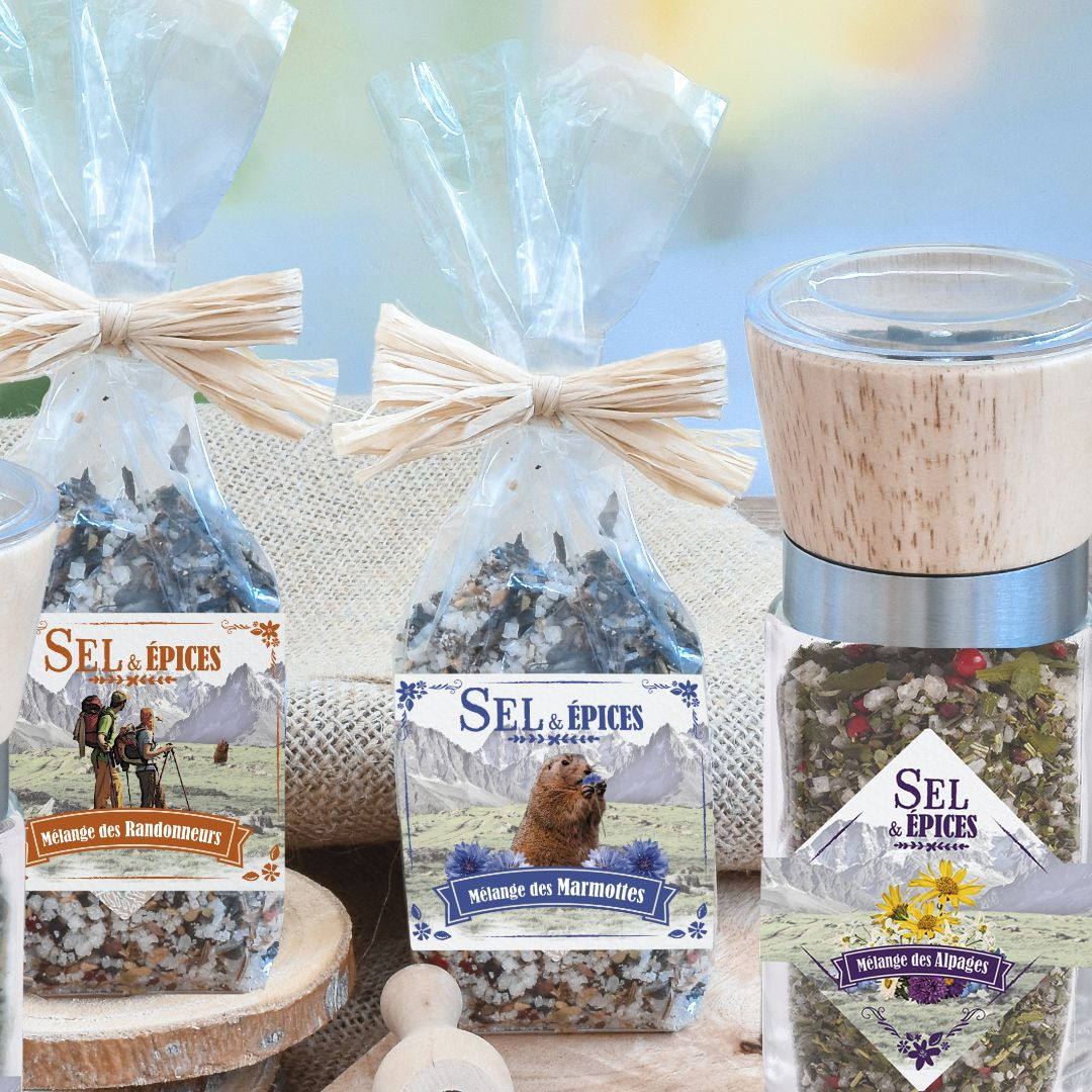 Achat Sachet mélange des marmottes sel de montagne en ligne 2 