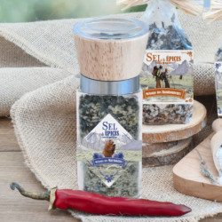 Moulin mélange des marmottes sel de montagne