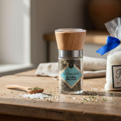 Moulin de Sel à la persillade à l'Ail des Ours 70g