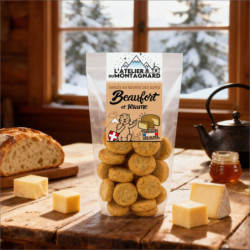 Sachet de sablés au beaufort et sésame