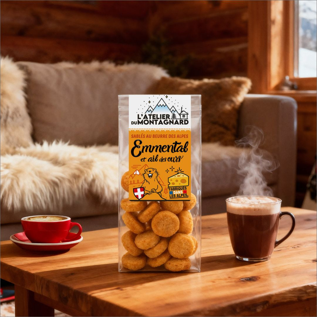 Achat Sachet de sablés à l'emmental et ail des ours en ligne 3 
