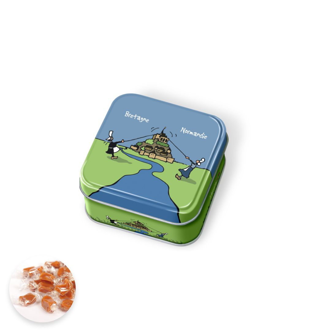 Achat Boîte savon sucrette "Mont-Saint-Michel Bretagne Normandie" HIHIHI caramels au beurre salé en ligne 1 