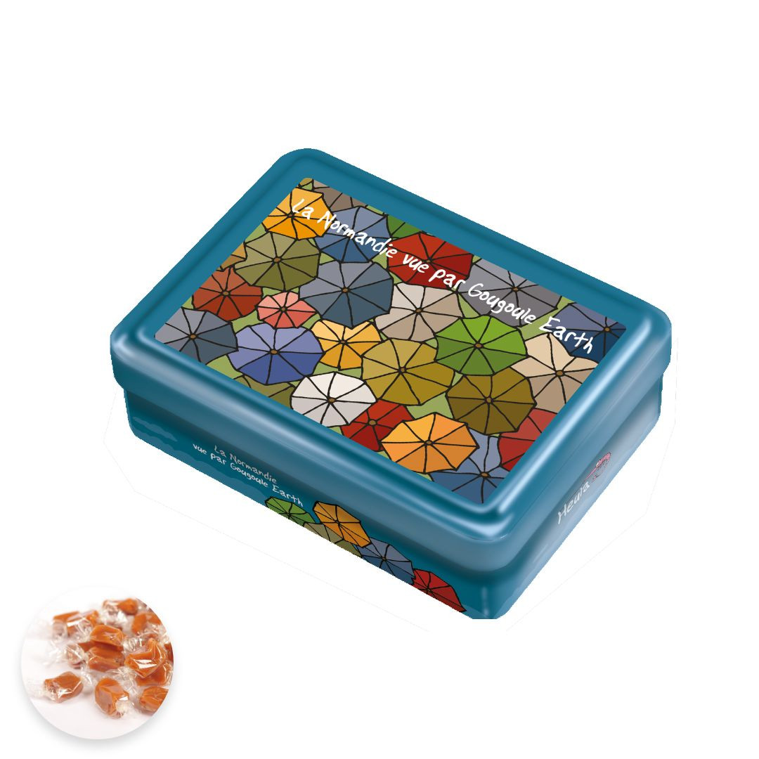 Achat Boîte demi sucrette Gougoule Earth" Normandie caramels au beurre salé" en ligne 1 