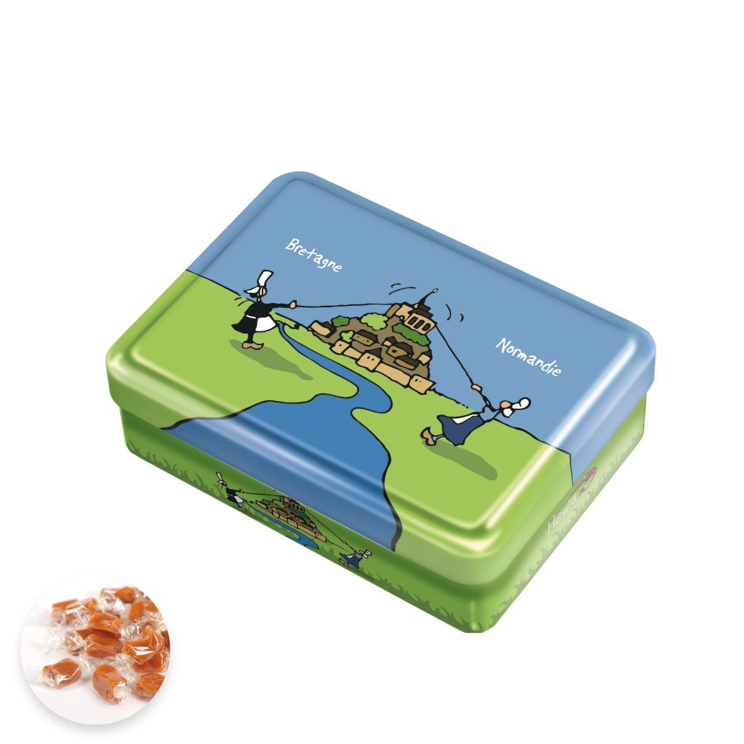 Achat Boîte demi sucrette Mont-Saint-Michel Bretagne Normandie" HIHIHI caramels au beurre salé" en ligne 1 
