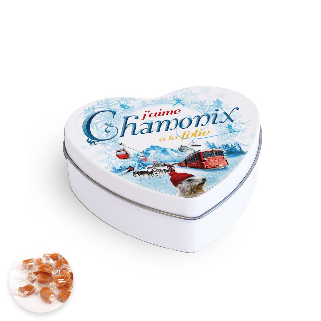 Achat Boîte cœur collection j'aime Chamonix caramels au beurre salé en ligne 1 