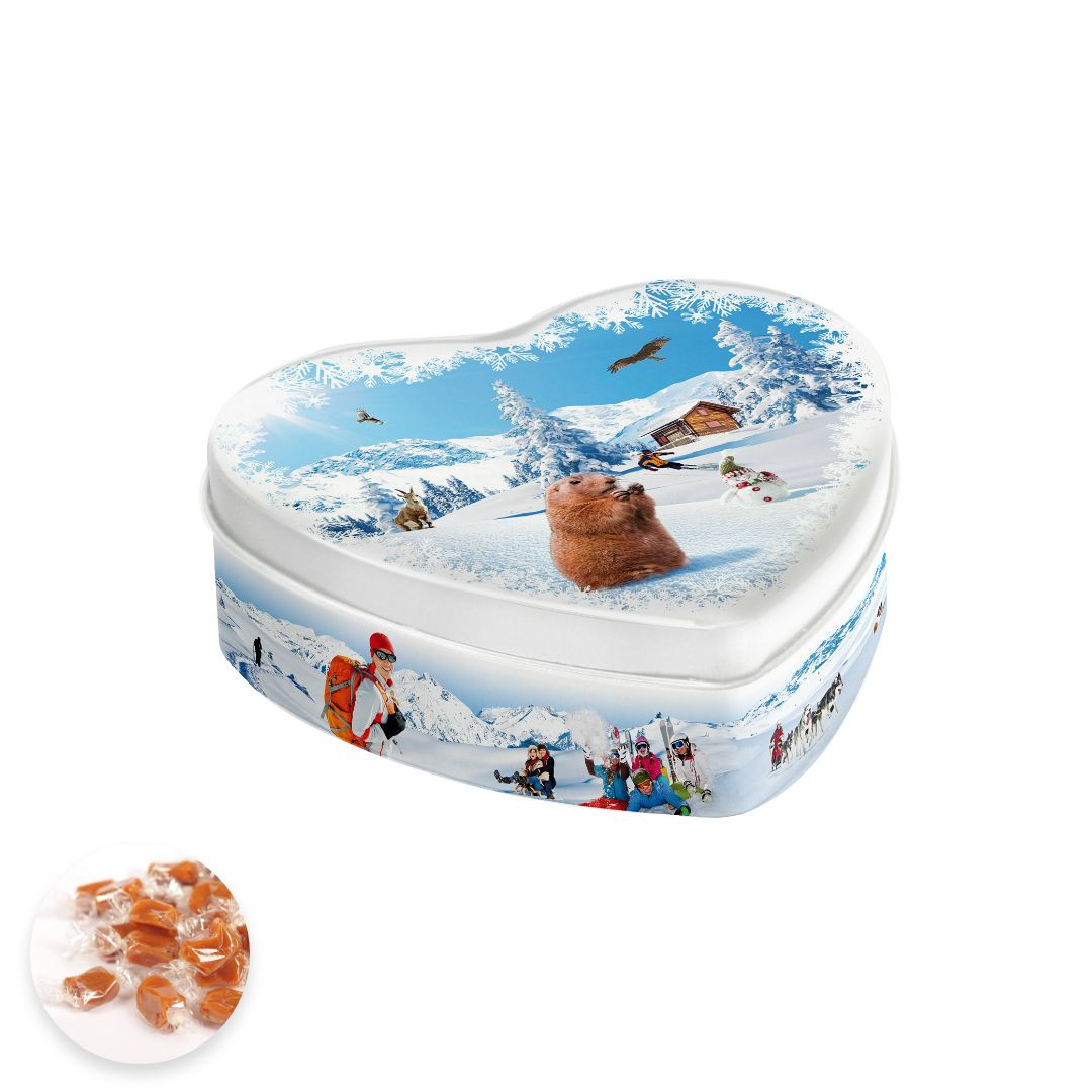 Achat Boîte cœur collection chamonix caramels au beurre salé en ligne 1 