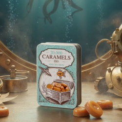 Boîte pastille Voyages Gourmands bonbons caramels à la crème