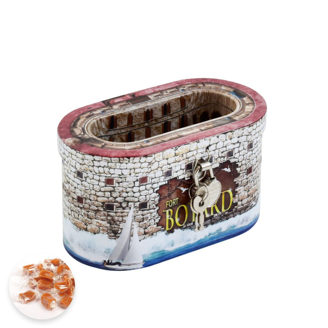 Achat Boîte Fort Boyard caramels au beurre salé et fleur de sel de l'île d'Oléron en ligne 1 