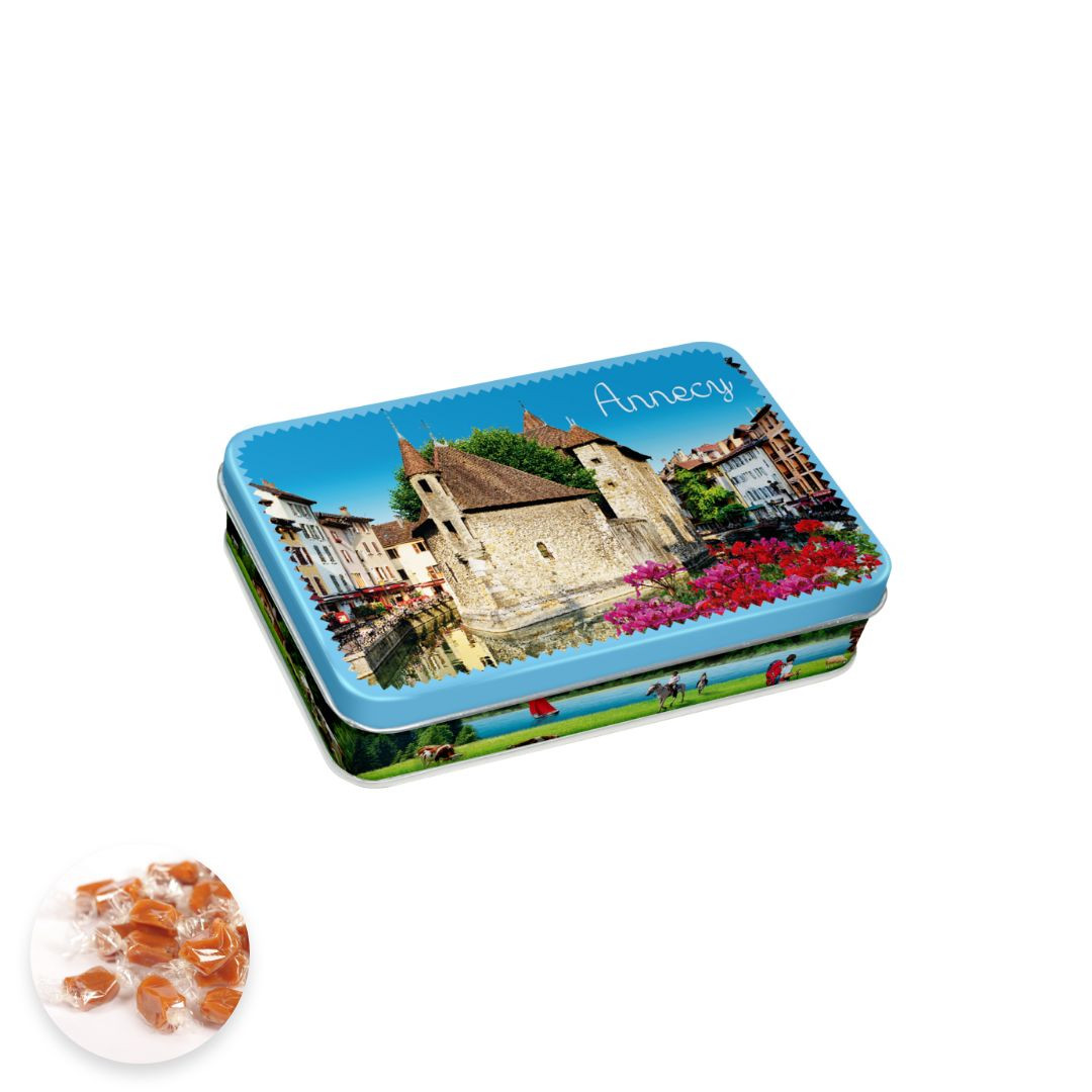 Achat Boîte pastille prison d'Annecy collection Annecy caramels au beurre salé et fleur de sel en ligne 1 