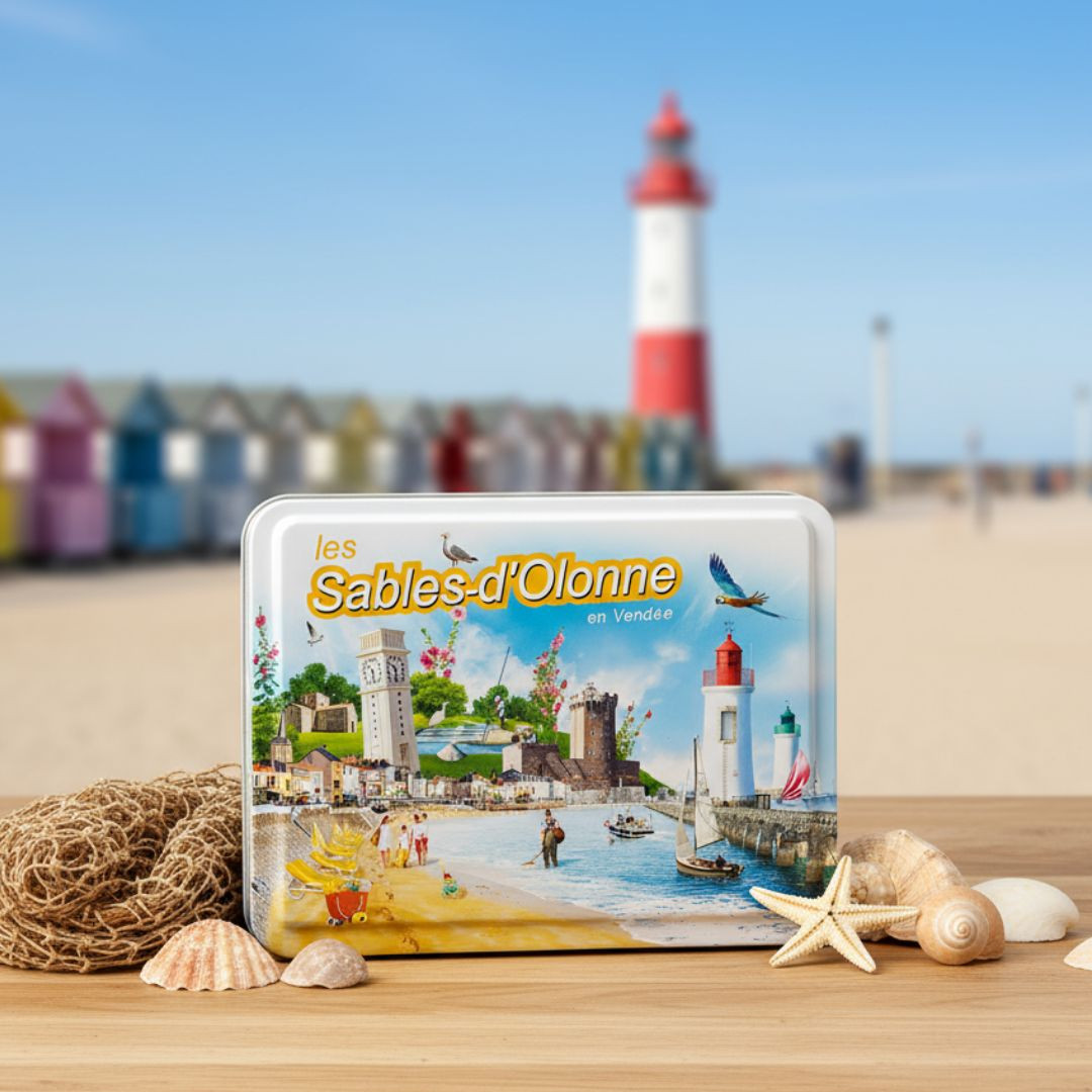 Achat Boîte sucrette curiosité des Sables d'Olonne galettes vendéennes en ligne 3 