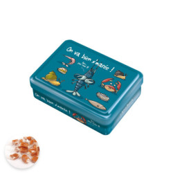 Boîte demi-sucrette on va bien s'marée HIHIHI caramels au beurre salé et à la fleur de sel