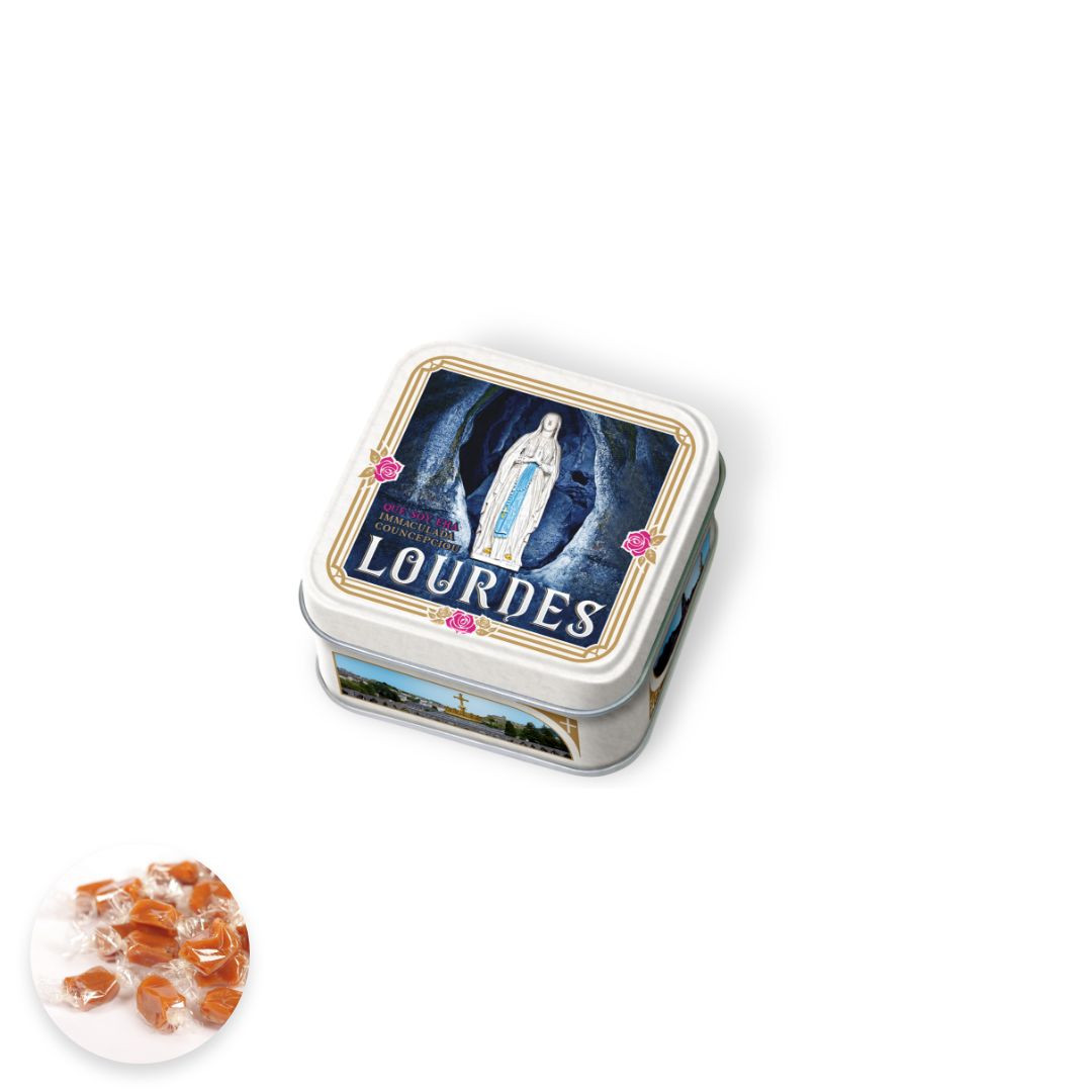 Achat Boîte savon Lourdes vierge caramels au beurre salé et à la fleur de sel en ligne 1 