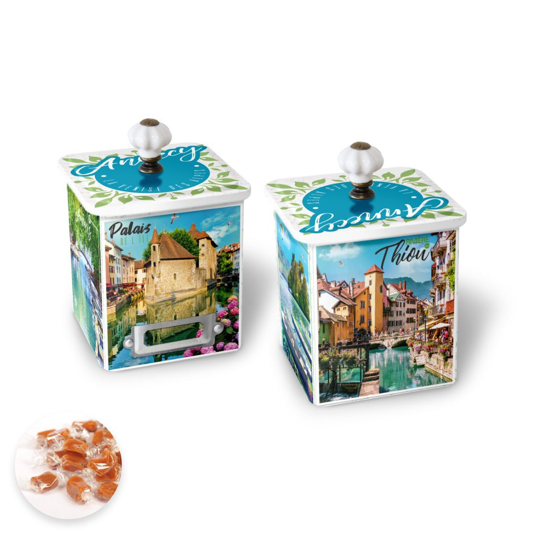 Achat Boite demi-collector collection Annecy caramels au beurre salé et fleur de sel en ligne 1 