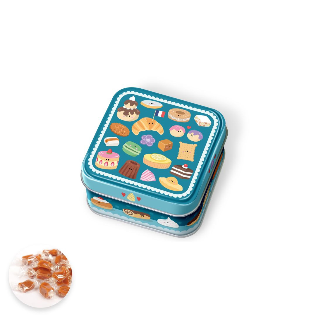 Achat Boîte savon pâtisseries françaises Lali caramels au beurre salé et à la fleur de sel en ligne 1 