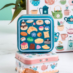 Boîte savon pâtisseries françaises Lali caramels au beurre salé et à la fleur de sel