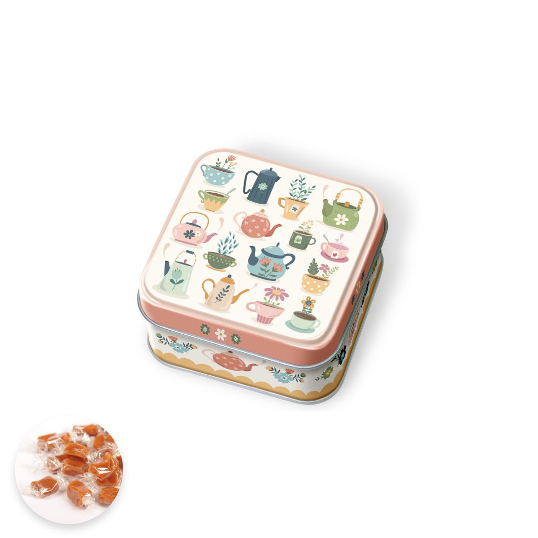 Achat Boîte savon théières Lali caramels au beurre salé et à la fleur de sel en ligne 1 