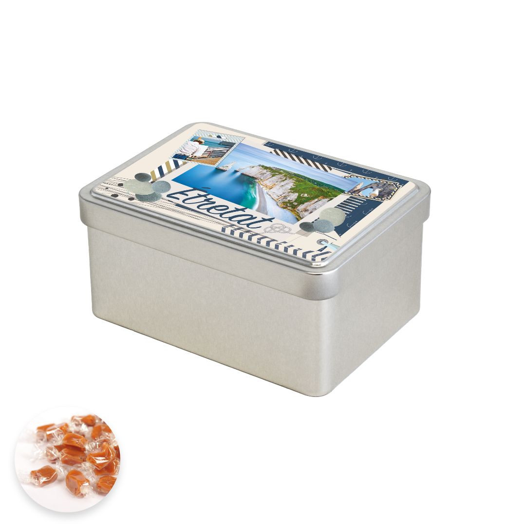 Achat Boîte sucrette Étretat caramels au beurre salé fabriqués en Normandie en ligne 1 