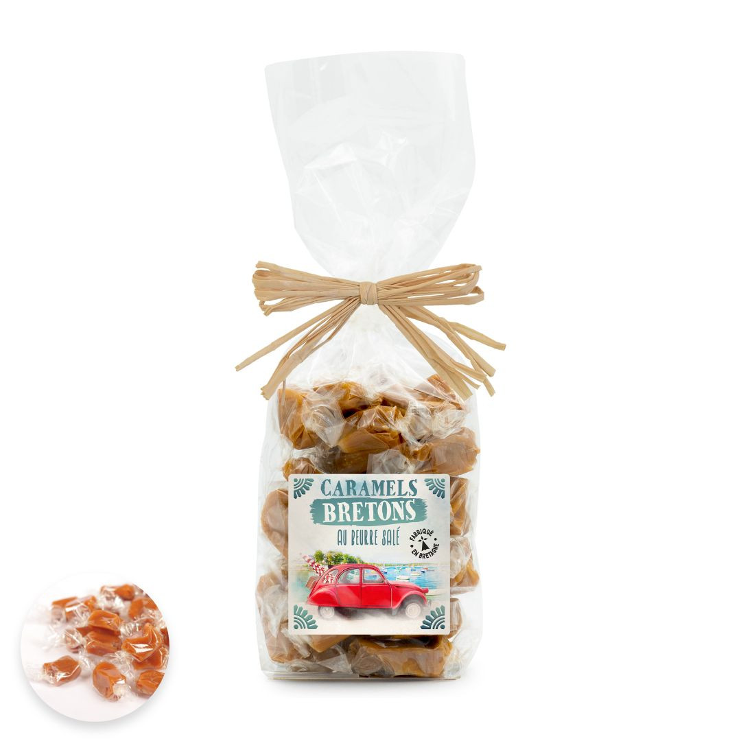 Achat Sachet caramels au beurre salé et à la fleur de sel de Bretagne en ligne 1 
