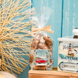 Sachet caramels au beurre salé et à la fleur de sel de Bretagne