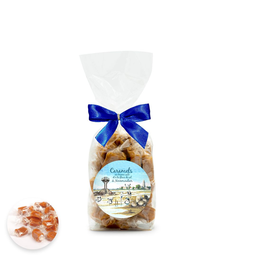 Achat Sachet passage du gois caramels au beurre salé et à la fleur de sel de Noirmoutier en ligne 1 