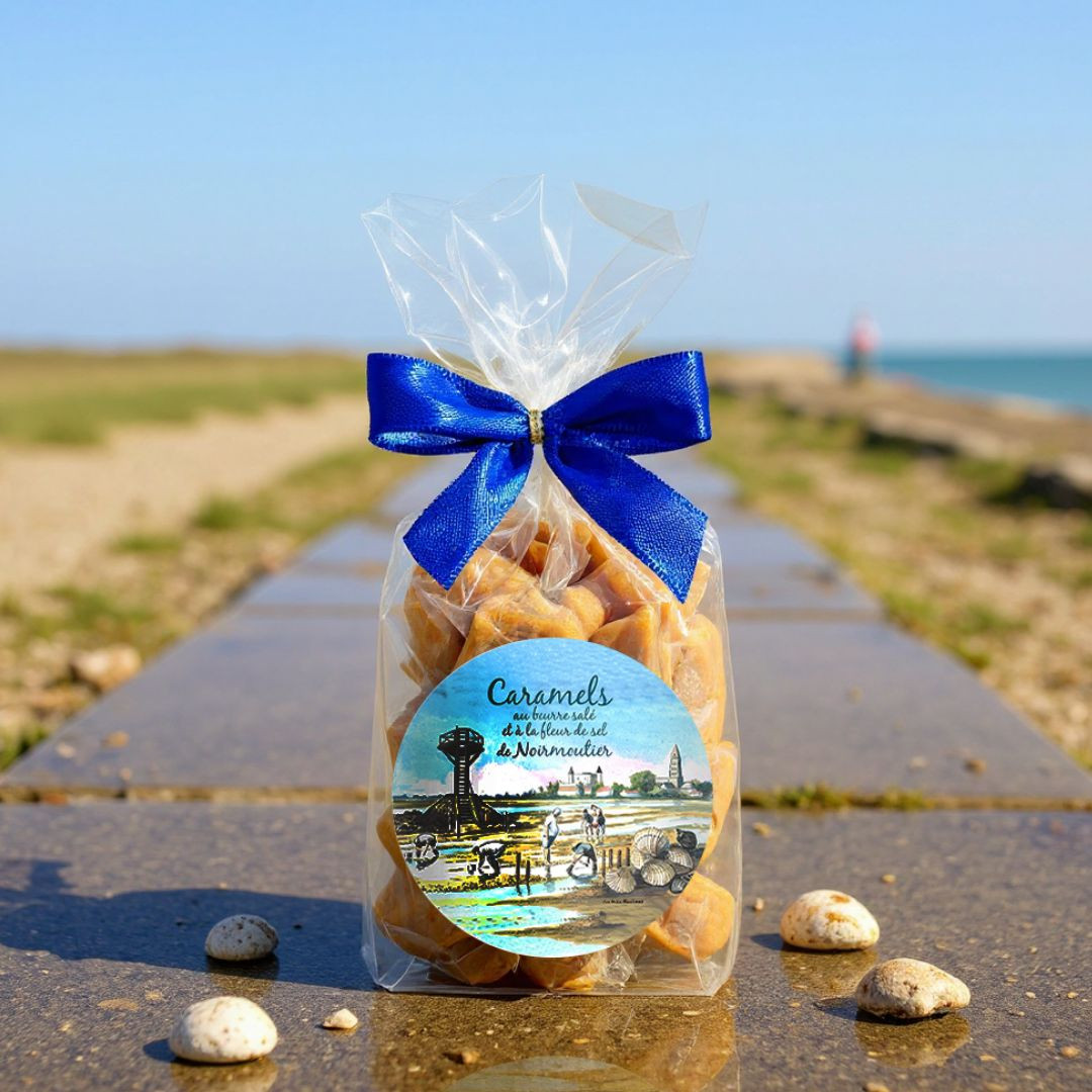 Achat Sachet passage du gois caramels au beurre salé et à la fleur de sel de Noirmoutier en ligne 3 