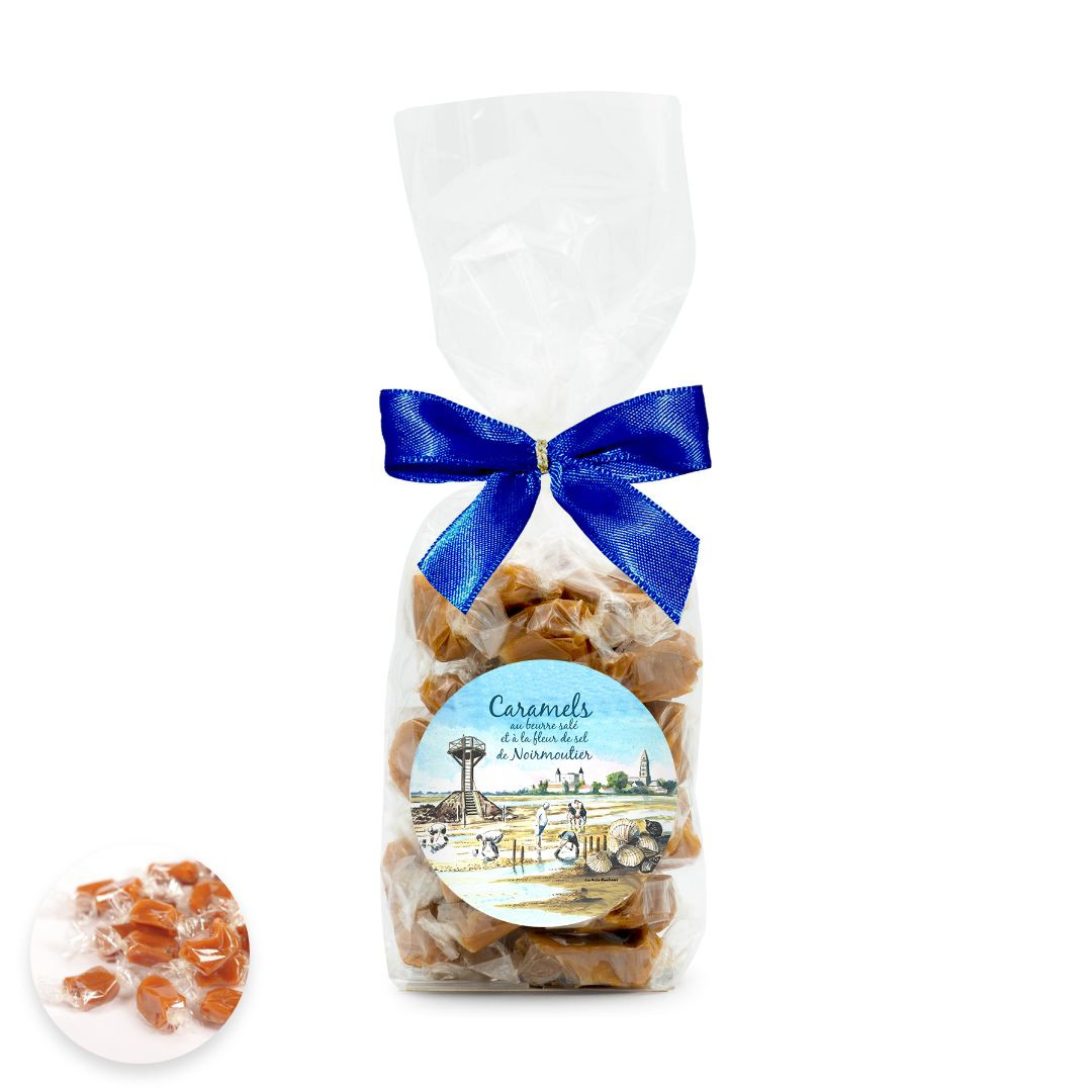 Achat Sachet passage du gois caramels au beurre salé et à la fleur de sel de Noirmoutier en ligne 1 