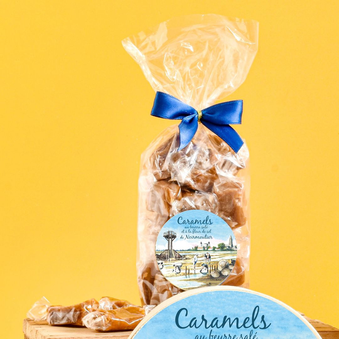 Achat Sachet passage du gois caramels au beurre salé et à la fleur de sel de Noirmoutier en ligne 3 