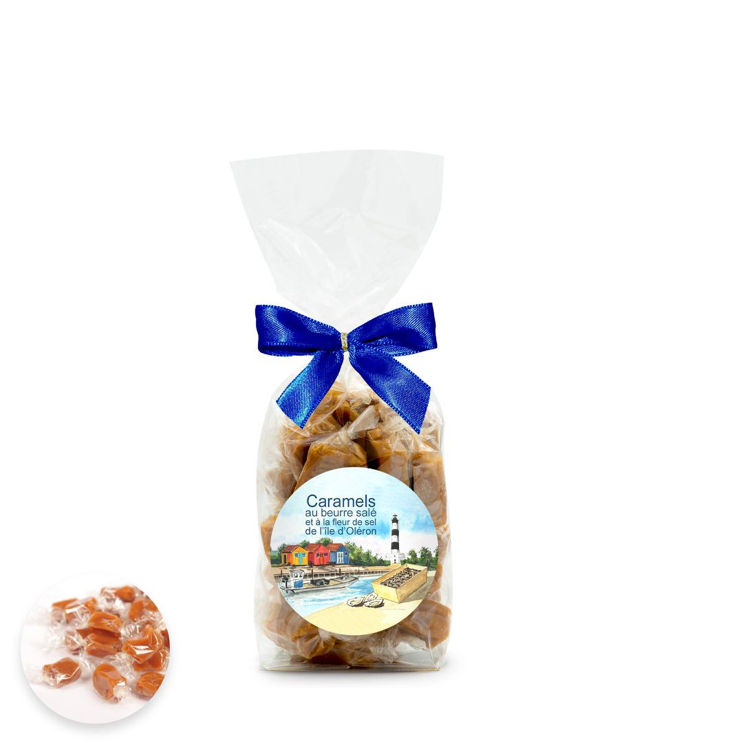 Achat Sachet ostréiculture caramels au beurre salé et à la fleur de sel de l'île d'Oléron en ligne 1 