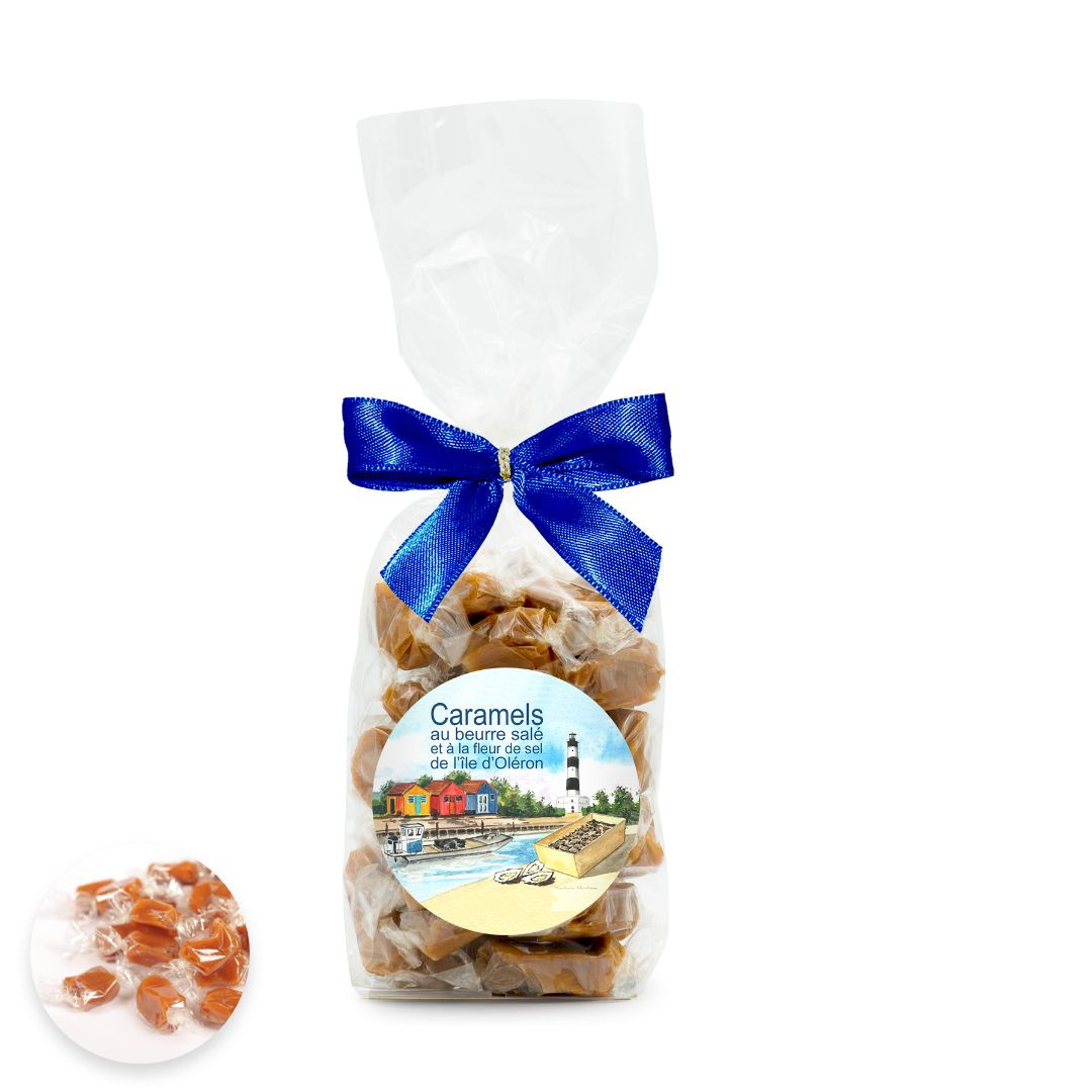 Achat Sachet ostréiculture caramels au beurre salé et à la fleur de sel de l'île d'Oléron en ligne 1 