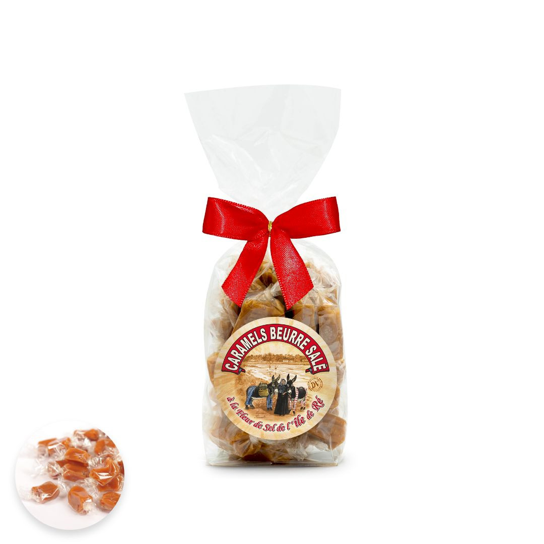Achat Sachet ânes caramels au beurre salé et à la fleur de sel de l'île de Ré en ligne 1 