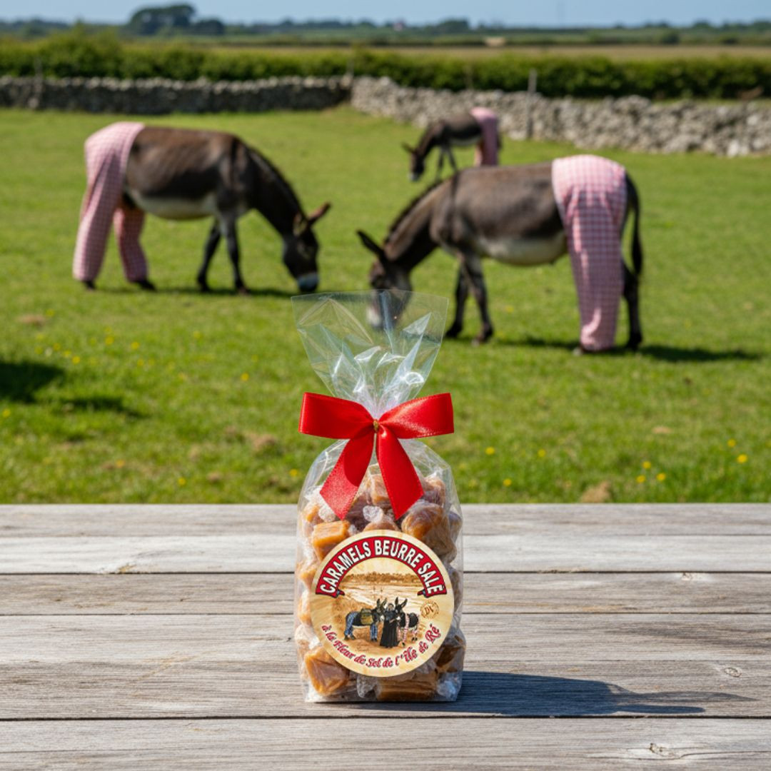 Achat Sachet ânes caramels au beurre salé et à la fleur de sel de l'île de Ré en ligne 3 