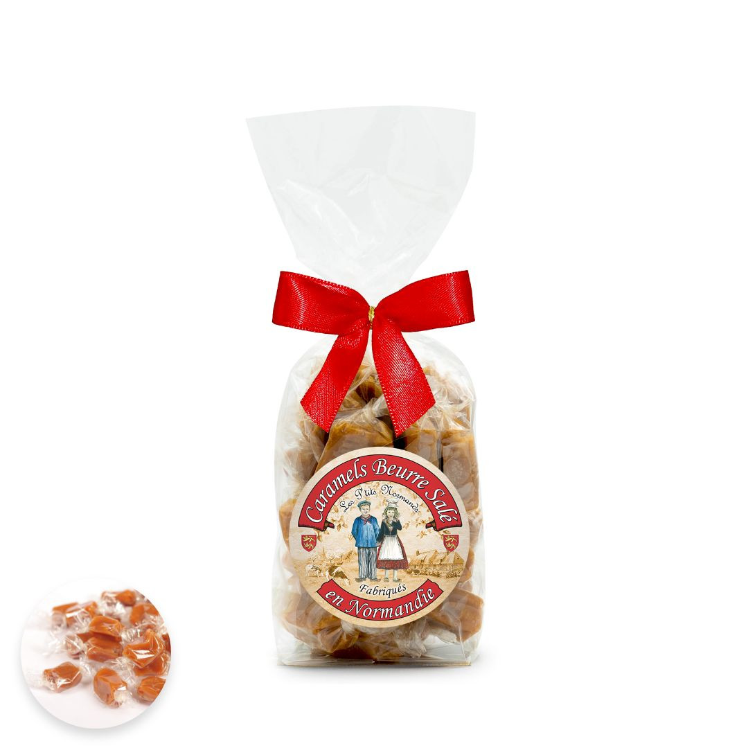 Achat Sachet p'tits normands caramels au beurre salé fabriqués en Normandie en ligne 1 