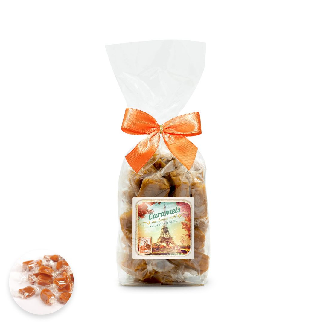 Achat Sachet Paris vintage caramels au beurre salé et à la fleur de sel en ligne 1 