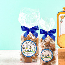 Grand sachet faïence caramels au beurre salé et à la fleur de sel de Bretagne
