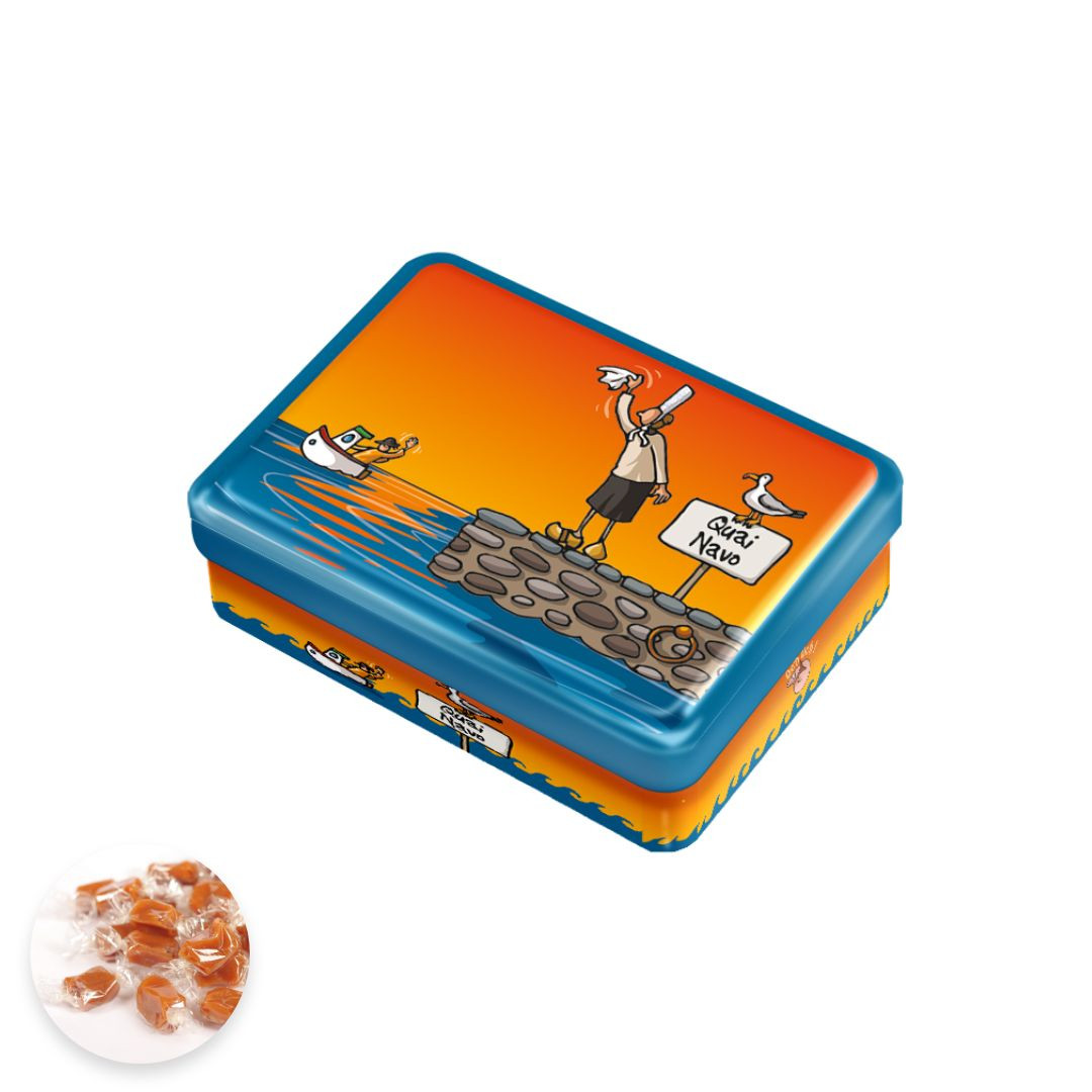 Achat Boîte demi sucrette quai navo caramels au beurre salé et à la fleur de sel de Bretagne en ligne 1 