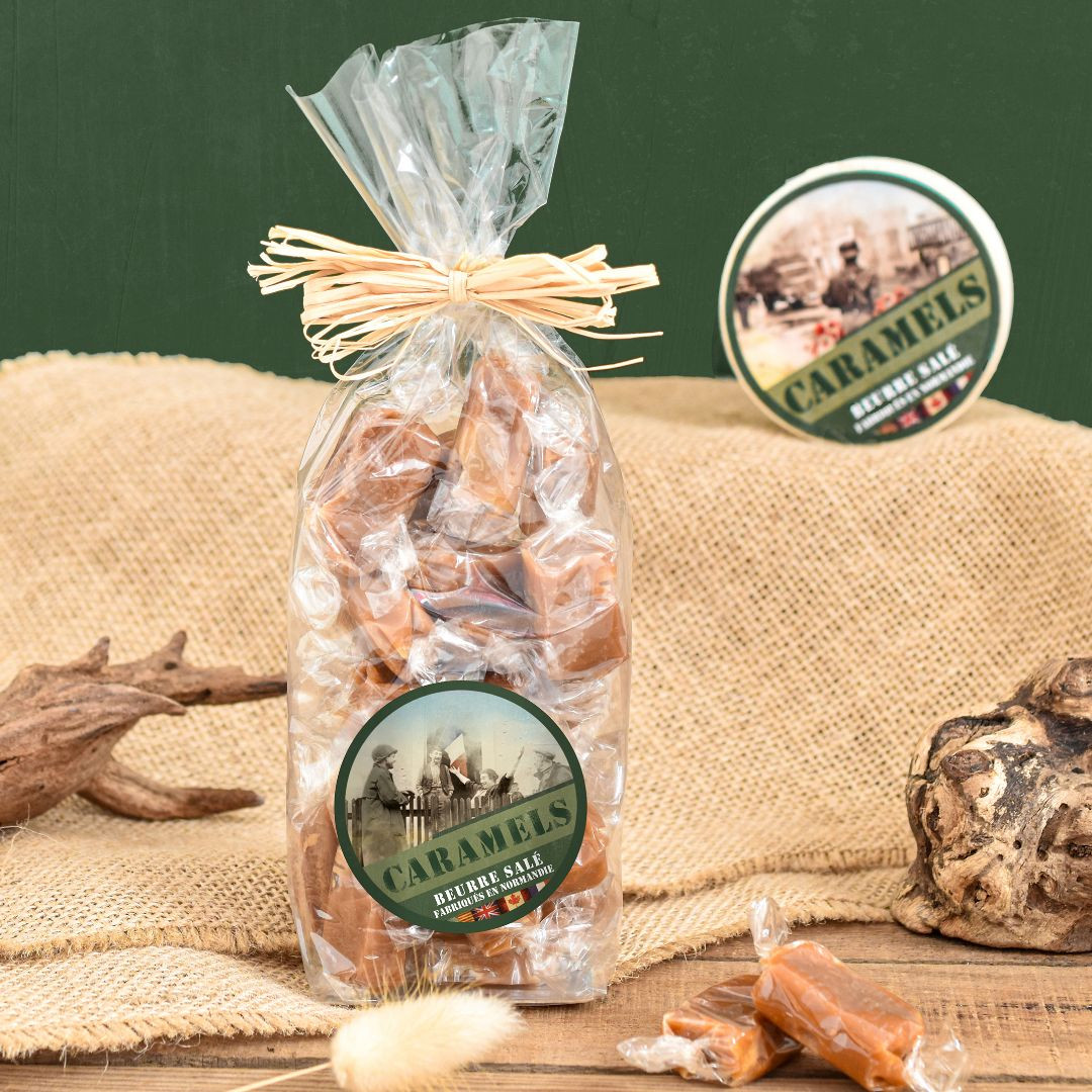 Achat Sachet D-DAY remember caramels ay beurre salé en Normandie en ligne 3 