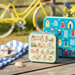 Boîte savon bicyclette Lali caramels beurre salé et fleur de sel