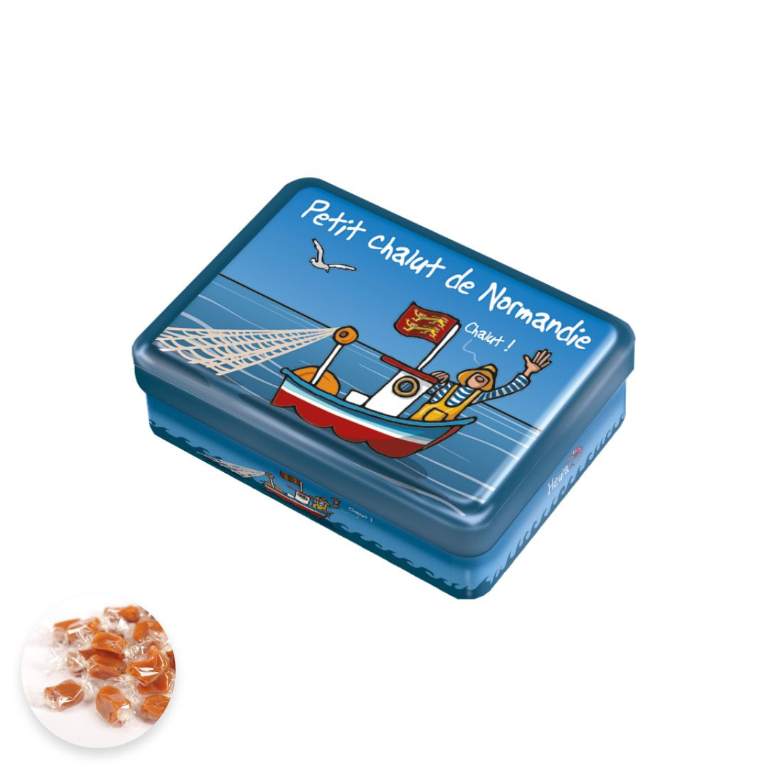 Achat Boite demi sucrette Chalut de Normandie" Heula HIHIHI caramel au beurre salé" en ligne 1 