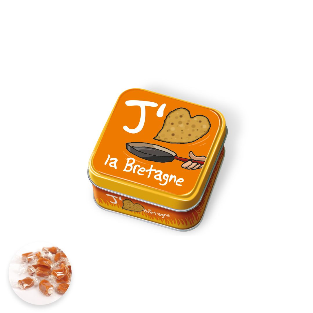 Achat Boite savon J'aime la Bretagne caramels au beurre salé et à la fleur de sel de Bretagne en ligne 1 