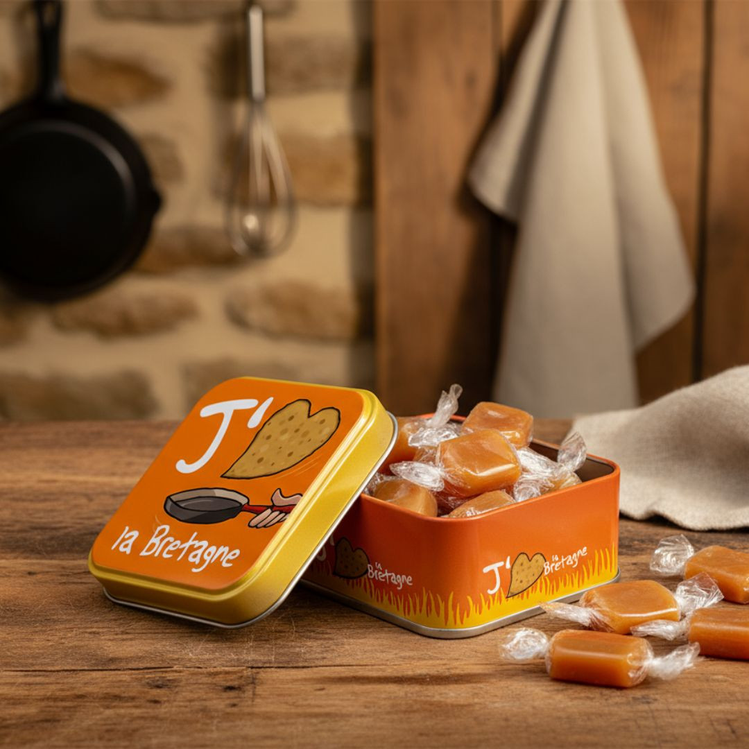 Achat Boite savon J'aime la Bretagne caramels au beurre salé et à la fleur de sel de Bretagne en ligne 3 