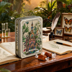 Boite pastille Nantes Tour LU Geoffrey Berniolle caramel au beurre salé et à la fleur de sel de Guérande