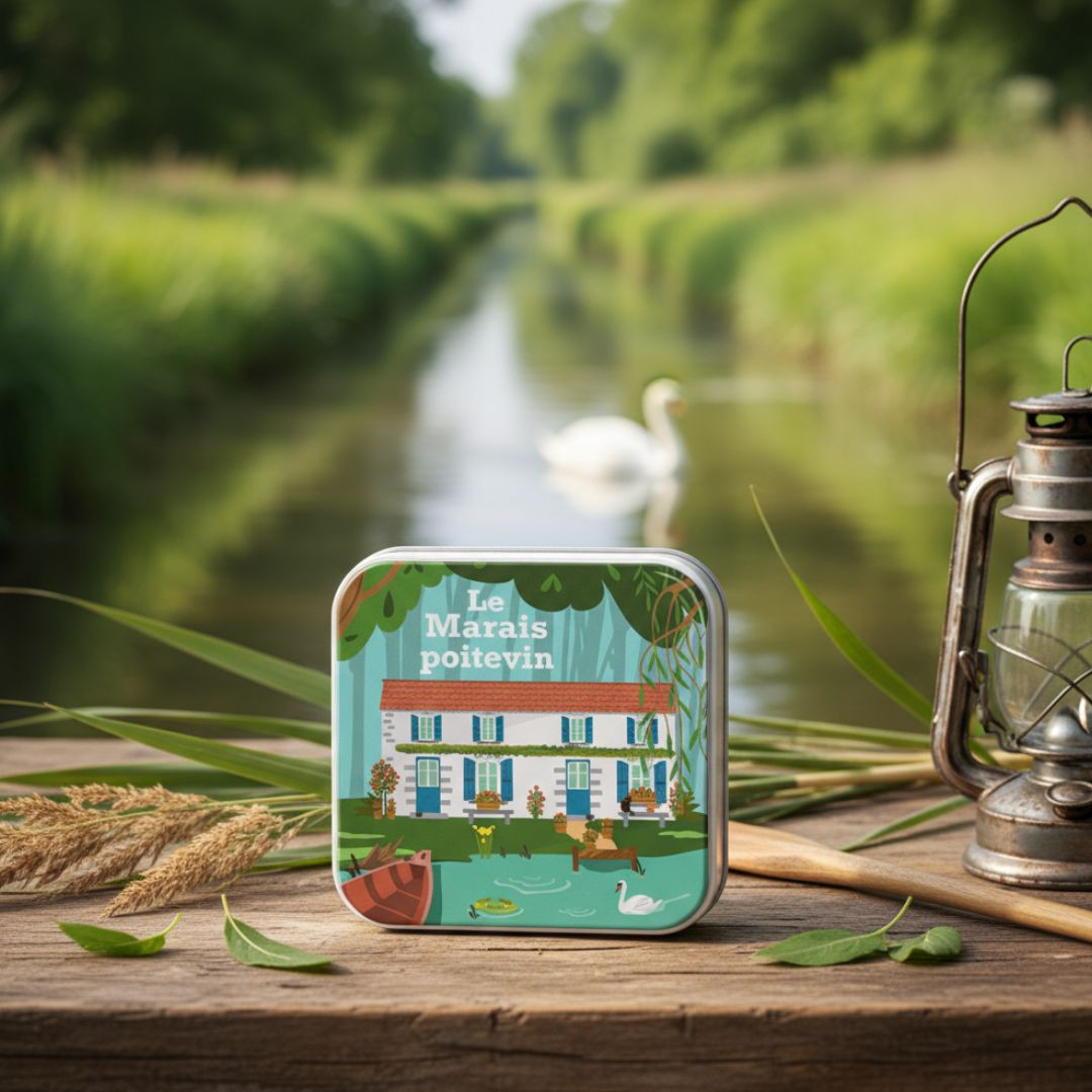 Achat Boîte savon Marais Poitevin caramels au beurre salé et à la fleur de sel en ligne 3 