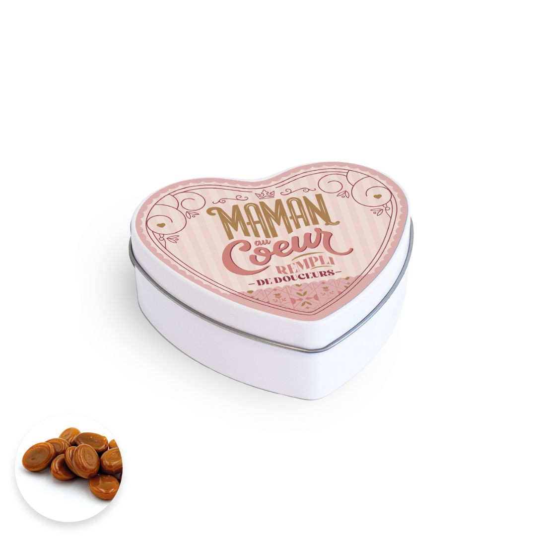 Achat Boîte coeur Maman bonbons caramel à la crème en ligne 3 