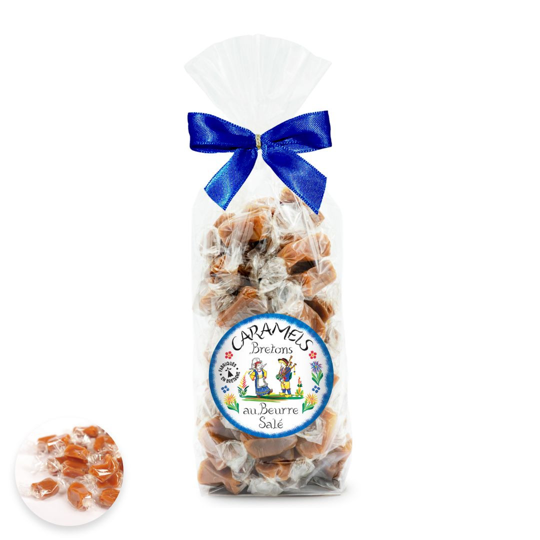 Achat Grand sachet faïence caramels bretons au beurre salé et à la fleur de sel en ligne 1 