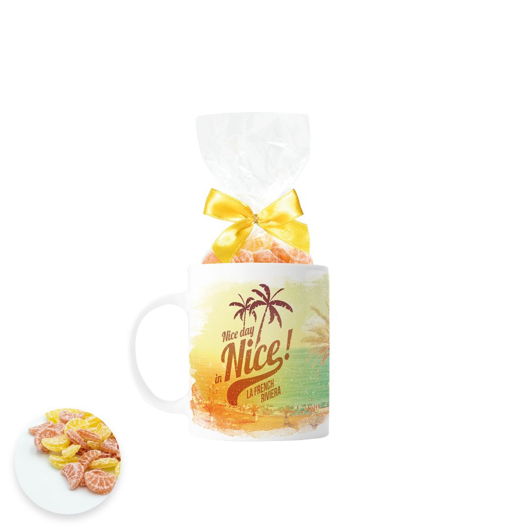 Achat Mug Nice French Riviera bonbons sucre cuit orange citron en ligne 1 
